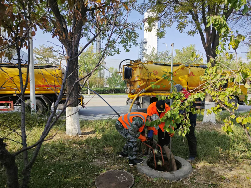 滨江厂区管道清洗