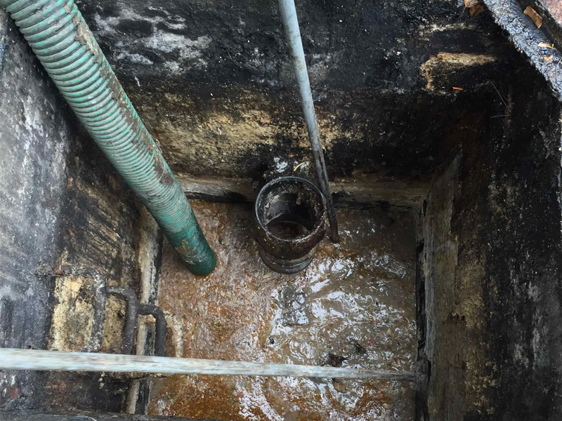 滨江隔油池清理